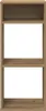 A simple product shot of a wooden bookshelf against a white background. Náhled obrázku produktu