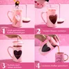 Paris Hilton  French Press im Herzdesign 1L  Kaffeepresse Produktbild-Vorschau 3