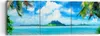 Bild auf Leinwand - Leinwandbild - Strand Urlaub Insel Produktbild-Vorschau 1