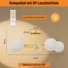 HOMCOM Stropní svítidlo, 20W, s 5 paticemi G9, kombinace Náhled obrázku produktu 5