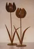 Rostikal Décoration de jardin Fleur vintage 27 cm Voir les images du produit 3