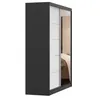 Schwebetürenschrank Kleiderschrank Bella 03, 183 cm, Produktbild-Vorschau 7