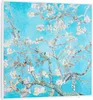 A painting of blooming almond branches against a bright blue sky. Produktbild-Vorschau