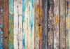Selbstklebende Folie Fototapete - Wooden Rainbow 392x280 cm Produktbild-Vorschau 5