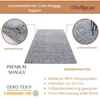 Carpetsale24 Vysoký Chlup Jednobarevný Koberec Moderní Náhled obrázku produktu 3