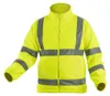 Waarschuwingsvest van fleece, heren, geel, maat S. Productafbeelding-voorbeeld 1