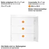 Hängeschrank ALTENA-19 in Asteiche Nb., B/H/T: ca. 73/77/23 Produktbild-Vorschau 3