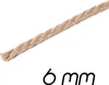 BOOGARDI Jute Kordel dick & dünn · Juteschnur Ø 6mm x 1m · Produktbild-Vorschau 2