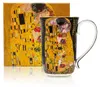 Home Elements Mug 400 ml, Klimt Kiss dark Voir les images du produit 1
