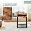 holz4home® Couchtisch 2er Set Lannies I 45x40x55 cm I Produktbild-Vorschau 4
