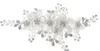 Braut Hochzeit Haarnadeln Silber Blume Haarspangen Perle Produktbild-Vorschau 1