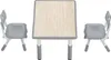 UISEBRT 80x60 cm Kindertisch mit 2 Stühlen, Produktbild-Vorschau 10