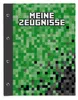 itenga Zeugnismappe A4 mit Schraubverschluss Motiv Pixel Produktbild-Vorschau 1