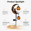 Solární zahradní světýlka na Halloween: Černá kočka a Náhled obrázku produktu 3