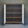 trendteam Montez Highboard Eiche Nachbildung/Graphit, B/H/T Produktbild-Vorschau 7