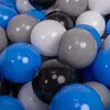KiddyMoon Mehrfarbige Plastikbälle 100 ∅7cm Bälle Und Produktbild-Vorschau 1