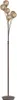 Stehlampe - Goldgelb - Braun - Stahl - 6-flammig - H 181 cm Produktbild-Vorschau 1