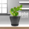 BigDean 3 Stück Blumentopf mit Untersetzer rund ø47 cm in Produktbild-Vorschau 2