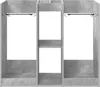 vidaXL Mobile da golf Grigio cemento 102 x 45 x 85,5 cm Anteprima dell’immagine prodotto 6