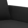 vidaXL 3-Sitzer-Sofa Schwarz 180 cm Kunstleder Produktbild-Vorschau 6