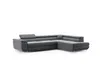 GUTTO Eckcouch CRUX Ecksofa Couch Schlaffunktion Bettkasten Produktbild-Vorschau 6