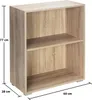 Étagère bibliothèque chêne 77 x 60 x 28 cm Meuble de Voir les images du produit 1