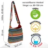 Sunsa Damen Umhängetasche. Hobo Tasche aus gewebter Produktbild-Vorschau 3