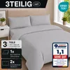 Komfortec Premium Bettwäsche 200x200 cm Bettbezug + 40x80 Produktbild-Vorschau 2