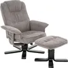 Relaxsessel CHARLY mit Hocker drehbar neigungsverstellbar Produktbild-Vorschau 4