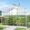 Gewächshaus Orchidee 2 Alu-Rahmen 256x131 cm Polycarbonat Produktbild-Vorschau 2