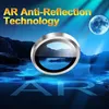 A lens with AR anti-reflection technology is shown against a night sky with a moon and a body of water. Anteprima dell’immagine prodotto