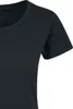 Build Your Brand Kurzarm-T-Shirt für Frauen Enoil schwarz Produktbild-Vorschau 3