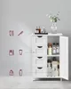 VASAGLE Sideboard Badezimmerschrank, Holz Beistellschrank, Produktbild-Vorschau 2