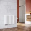 SONNI grzejnik rurowy 600×770 mm dwuwarstwowy biały Podgląd zdjęcia produktu 2