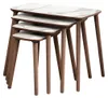 Skye Decor, kvalitný stôl s vkladacími stolíkmi (4 diely), Náhľad obrázku produktu 5