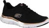 Skechers Flex Appeal 4.0 sportlicher Schnürer Schwarz Produktbild-Vorschau 79