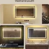 Artforma Zrcadlo do koupelny s led osvětlením L15 120x70 cm Náhled obrázku produktu 2
