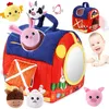 Baby Spielzeug 1-12 Monate, Plüsch-Bauernhoftiere, Produktbild-Vorschau 6