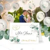 20 Tischkarten Eucalyptus Golden Hearts - Herzen um Produktbild-Vorschau 4