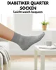 Diabetikersocken Herren Damen kurz ohne Einschneiden - Produktbild-Vorschau 2
