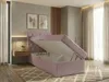 NORDELO Boxspringbett ELEGANTE 90x200 cm Rosa Komplett-Set Produktbild-Vorschau 2