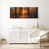 Glasbild 125x50cm in XXL für Wohnzimmer, Schlafzimmer Motiv Produktbild-Vorschau 3
