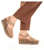 Rieker Nabukino Damenschuhe Sandalen Hoch Braun Freizeit Productafbeelding-voorbeeld 48