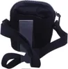 A black NIKE HERITAGE S SMIT TASCHE (bag) is shown from the back with its strap. Produktbild-Vorschau