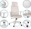 hjh OFFICE Home Office krzesło biurowe MIKEO W krzesło Podgląd zdjęcia produktu 4