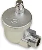 A close-up studio shot of a silver automatic air vent for a heating system. Anteprima dell’immagine prodotto