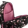ARS UNA Magnolia zaino scuola ergonomico, nero-rosa, per Anteprima dell’immagine prodotto 11