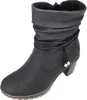 Rieker Damen Stiefelette Kordel Blockabsatz Warmfutter Produktbild-Vorschau 56