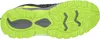 The sole of a black and yellow shoe is shown against a white background. Produktbild-Vorschau