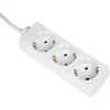Hama 00030528, 3 AC-Ausgänge, 230 V, 50 Hz, 3500 W, Weiß, Produktbild-Vorschau 2